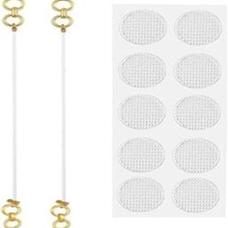 Earring Chain Transparent Stretchable Rubber Gold Colored Earchain | Kaan Chain For Women And Girls | Invisible Ear Chain For Women, Ear Chain For Heavy Earrings-image-3