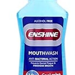 Enshine Antibacterial Liquid Mouthwash 150ml Pack 3- With Alcohol free Formula for Freshens Breath || Helps in Remove Plaque and Cavity | 24/7 Germ Protection || Cool Mint Flavor-image-17