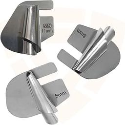 SSS T17 Hemming Folder Combo, Combo of 3, 5MM, 11MM, 8MM Hemming Folder Attachment for Industrial Sewing Machine USE-picture-1