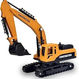 GRAPHENE 2 in 1 Bulldozer and Crain Excavator Truck Convert to Transformer, Friction Powered Construction Vehicle Trucks for Kids Unbreakable Toy (Pack of 1)-image-80