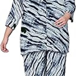 Women's Printed Coords Set for Women Western| (2XL to Plus Sizes 7XL)-picture-12