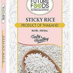 Future Foods Glutinos Sticky Rice|Sweet Rice|Healthy & Tasty|Gluten Free|Fibre Rich|Product Of Thailand,450 Gram-27