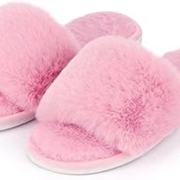 BY Slipper for Women's Fur Flip Flops Fur Winter Fashion Slipper for House and Bedroom Slides & Home Indoor Outdoor-image-7