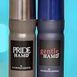 HAMD Pride & Gentle Seductive Body Spray Combo for Men- 2 packs of 200ml Body Spray - For Men (400 ml, Pack of 2)-image-36
