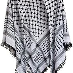 Palestinian Arafat Embroidered Tassels Shemagh Palestine Scarf Arabian Keffiyeh-image-41
