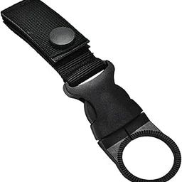 CALANDIS® Nylon Molle Hanging Strap Webbing Buckle Clip Bottle Hook Belt Black-image-40