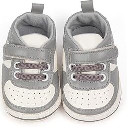6 to 12 Months Baby Boys Synthetic Leather Shoes,Infant Non Slip Sole Velcro Booties-BT4547-image-60