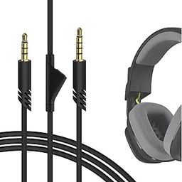 Geekria Audio Cable for A10, A30, A40, Inline Mute Control Only Gaming Headset Cable, Compatible with Xbox One, Playstation 4, PS4 (Black)-20