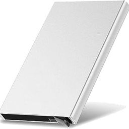 Metal Card Case for Men & Women - Slim Blocking Wallet | Stainless Steel Credit Card Holder - Pocket Business Card Organizer (Pack of - 2)-image-81