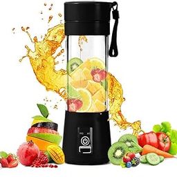 Portable Blender USB Rechargeable - Portable Blender for Shakes & Smoothies - 6 Blades, Fruit & Vegetable Juicer - For Travel Sports Kitchen - Mini Blend Jet 2 Portable Blender (Upgraded Version, Black)-picture-10