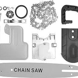 Premium 12 inch Electric manual Chain Saw Professional Mini Chainsaw Modified from Angle grinder Household function wood cutting Saw-image-37