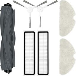 Reverbo Replenishment Kit, Compatible with Dreame D10s | D10s Pro | D9 Max Gen 2 Robotic Vacuum Cleaner, Includes One Main Roller Brush, Two Spinning Side Brushes, Two Filters, Two Mops-13