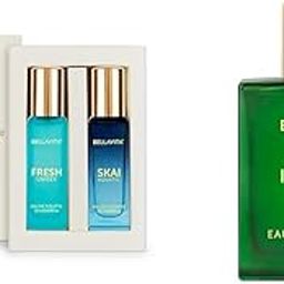 Bella Vita Luxury Skai Aquatic Edc&Fresh Edt Unisex Combo With Bergamotylang Ylangpink Pepperlong Lasting Fragrance Scentpack Of 2 20Ml Each Impact Man Liquid Eau De Cologne Perfume,100 Ml,Assorted-image-41
