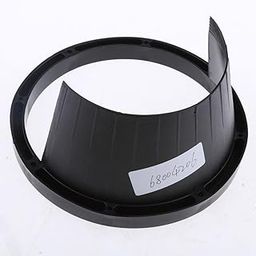 IVELECT 6.5'' Car Speaker Waterproof Cover Car Horn Plastic Spacer Protective Black-image-29