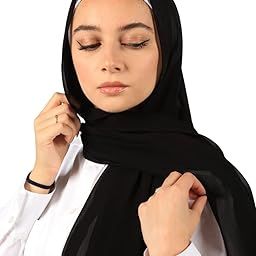 URSHIA MALAYSIAN GEORGETTE HIJAB/DIAMOND GEORGETTE HIJAB FOR WOMEN-image-24
