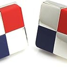 Multicolor Onyx Stone Studded Cufflinks for Men-image-4
