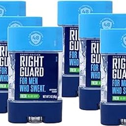 Right Guard Sport Clear Gel Antiperspirant, Fresh, 3 Ounce (Pack of 6)-14