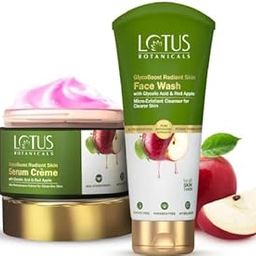 Lotus Botanicals GlycoBoost Cleanse Hydrate Combo,face wash(100ml) Serum Crème(50g) (Pack of 2)-image-43