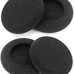 VoiceJoy Ear Cushions Foam Replacement for Plantronics Supra Plus Encore and Most Standard Size Office Telephone Headsets H251 H251N H261 H261N H351 H351N H361 H361N (4 Pack)-picture-25