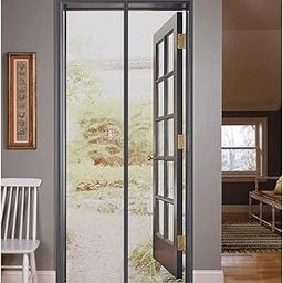 VSSTORE Mosquito Net for Door | Mosquito Curtain for All Door Types & Sizes | Auto-Closing Insect Screen to Keep Mosquito Out-image-32