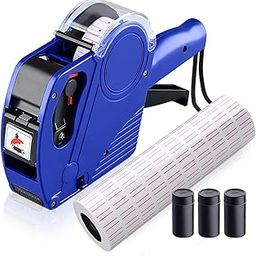 SAMVARDHAN Mx-5500 Price Labeler Printing Rate Wireless Colour Home Inkjet Printers (Mrp Rate Gun) Label Gun 8 Digits with 2 Ink Rolls and 10 Price Label Rolls Radom Colour Sent-13