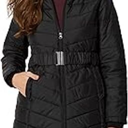 Women's Polyester Long Line Regular Fit Parka Quilted Jacket (Puffer Jackets)-9