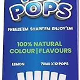 Skippi Icepops Freezer Pops, Juice Bars, Ice Pops - Cola & Lemon Flavors - 12+12 Pops Boxes - Nut, Gluten, and Dairy-Free, 100% Natural Ingredients, No Artificial Additives-image-27