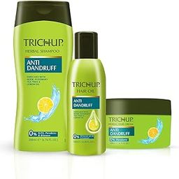 Trichup Scalp Nourishment Kit (Anti-Dandruff Oil (100ml), Anti-Dandruff Shampoo (200ml), Anti-Dandruff Cream 200ml) (PACK OF 3)-33