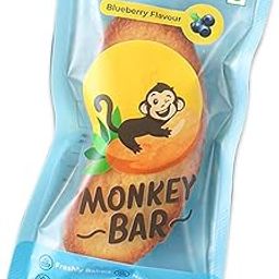 Monkey Bar Cakes - Freshly Baked | No Palm Oil | Eggless | Pack of 20 (Blueberry)-image-33