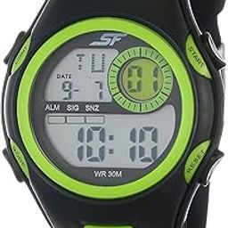 Super Fibre Digital Dial Plastic Strap Watch for Men-NS77072PP01-picture-43
