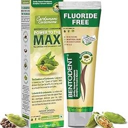 BENTODENT TOOTHPASTE SLS Free, 100% Natural, Fluoride free, Teeth Whitening, Cardamom Enamel Protection Toothpaste for Adult & Kids, 100 gm-3