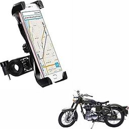 Asryd Bike Phone Mount Anti Shake and Stable Cradle Clamp with 360° Rotation Bike Phone Holder for Royal Enfield Classic 350 (1 PCs, Black)-image-33