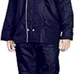 Raincoat For Men Waterproof Polyester Reversible Double Layer Jacket with Pant-picture-28