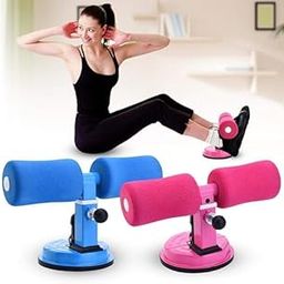 KACHKIT Leg Press Support for Assistive Abdominal Upgraded Sit Up,Chest and Arm Muscle Exercise,Suction Cup, Home Workout,Gym Exercise Tools Perfect(Pack-of-1 ;MultiColor).-image-44