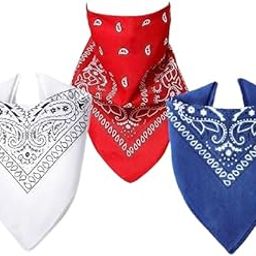 100% Cotton Novelty Double Sided Print Handkerchiefs Bandana Face Mask Cover Paisley Cowboy Headband Scarf Wristband For Men Women-image-54