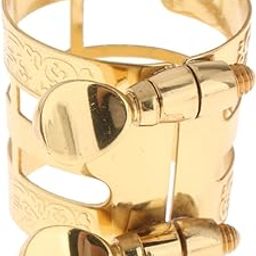 THE STYLE SUTRA® Alto Saxophone Mouthpiece Ligature Mouthpiece Carved for Saxophone Players Lacquered Gold| Musical Instruments & Gear | Wind & Woodwind | Parts & Accessories | Ligatures & Caps-28