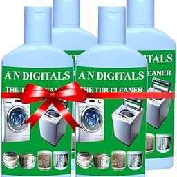 Washing Machine Tub Cleaner Liquid | Descaler for Front & Top Load Machine | Drum Cleaner/Tub Cleaner 100ml Each (100 ml(Pack of 4))-image-99