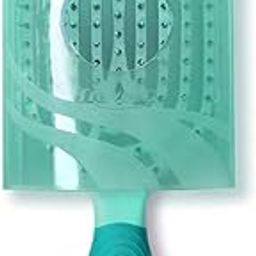 NuWay 4HAIR® U.S. Patented Detangler Hair Brush for Men & Women - Teal | Hair Comb for Scalp Care - Fast Dry Venting Scheme - Special Formulated Bristles | TravelC Detangling Brush for All Hair Type-image-90