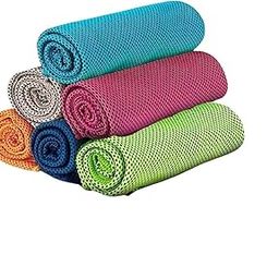 RAYNERS Microfiber Ice Sports Towel for Neck – Instant Cold Relief Towel for Gym, Outdoor Workouts, Yoga – Reusable Cold Towel (Multicolor)-image-48