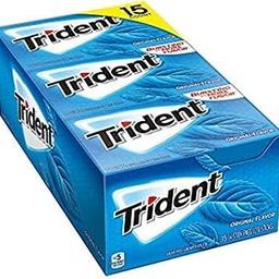 Trident Imported Sugar Free Gum, Original Flavour, 14 Count (Pack of 12)-image-34