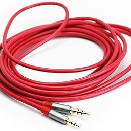 ABLET Audio Cable for JBL Synchros S700, S400BT, J56BT, S300, S300I, S300a, S500, S700, E40BT, E30, E40, E50BT,S400BT Headphones Red 3meter/9.9ft-image-37