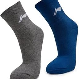 Li-Ning Solid Ankle Badminton Socks (Set of 2) Multicolor-picture-16