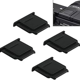 4 Pack Hot Shoe Cover Protector Cap for Sony A6400 A6000 A6300 A6500 A7RIII A7III A7RII A7SII A7II A7R A7S A7 A9 A99II A77II RX1 RX1RII RX10 IV III II(RX10M4 M3 M2) HX400V HX60 HX50 Camera as FA-SHC1M-19