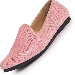 Men's Embroidery Sequin Ethnic Slip On Juttis and Mojaris for Wedding|Traditional Sherwani Shoes|Slip-On for Nehru Jackets-image-91