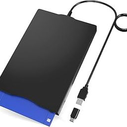 YEY Floppy Disk Reader External Floppy Disk Reader USB 3.5-inch USB Floppy Disk Reader 1.44 MB FDD Portable Floppy Disk for PC Laptops Windows/XP/7/8/10/11 Plug and Play-6
