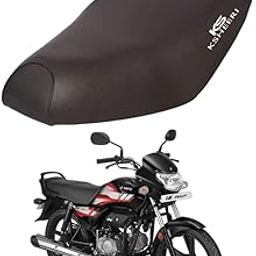 KSHEERI HF Deluxe Bike Seat Cover Protect from Rust and Dust, PU Leather Waterproof Durable Seat Cover (Black)-4