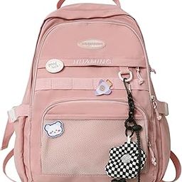 ™ Women Backpack with Top Handle Bag Female Knapsacks for Gift Hiking Holidays Pink | Womens Handbags & Bags-image-54