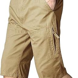 Lymio Men's Cotton Chino Shorts | Half Pants | Nikker | Stretchable Lounge Wear (Casual | Summer | Bermuda) (Shorts-29-32)-image-59