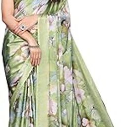 Women's Tussar Silk Printed Saree With Blouse Material |saree for Women | saree collection 2025 | New Sari | Latest Saree-image-44