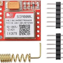 UG LAND INDIA SIM800L GPRS GSM Module Core Board Quad-Band TTL Serial Port with The Antenna-image-10
